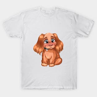 Cute puppy cocker spaniel T-Shirt